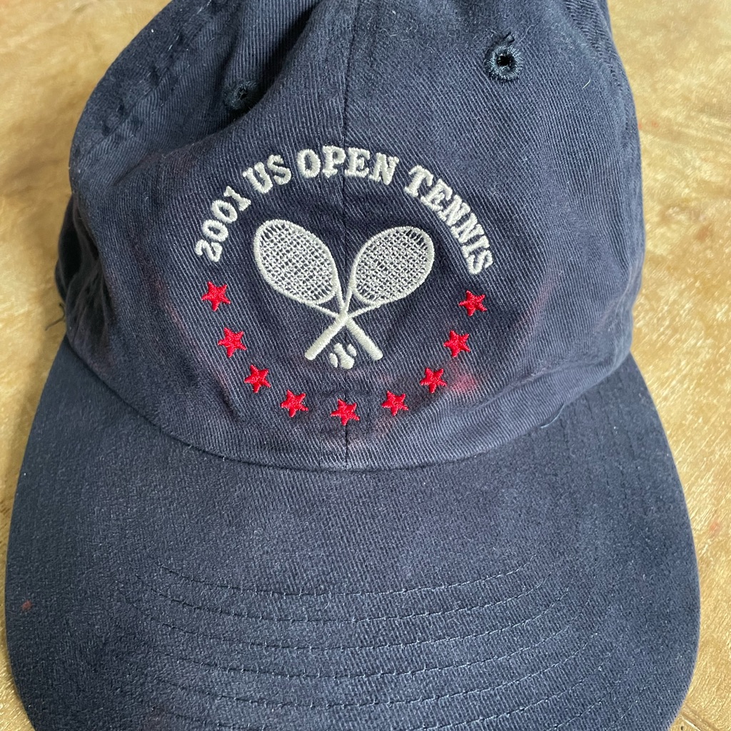 2001 Us Open Tennis Cap  Navy Blue